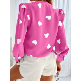 Women's Business Casual Tops Summer Long Sleeve Silk Button Down Shirts V Neck Chiffon Blouse