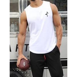 Mens Starry Night Tank Top - Comfortable & Moisture-Wicking, Stretch Sleeveless Tee for All-Day Wear - Ideal for Gym, Training, Basketball & Summer Style